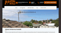 Desktop Screenshot of antennainstalls.com.au