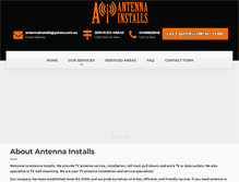 Tablet Screenshot of antennainstalls.com.au
